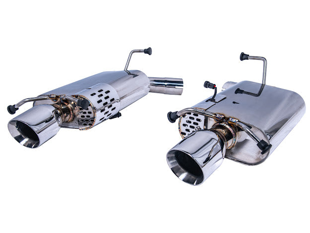 2009-2015 Cadillac CTS-V V2 | Sedan Stainless Steel Axle Back 4.25" Dual Tips Exhaust